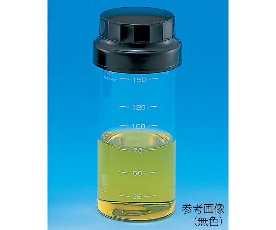日電理化玻璃 目盛付バイアル（色消し） 150mL WT-150 （カバーキャップ・パッキン 標準尺度仕かける） 20組入 1箱(20組入) 206017