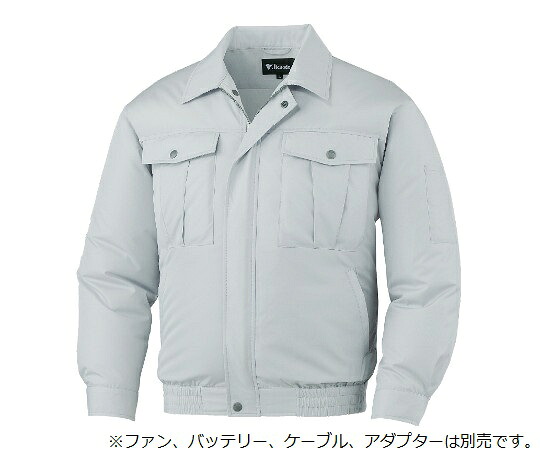 自重堂 空調服長袖ブルゾン　シルバー　L 1枚 87000-036-L