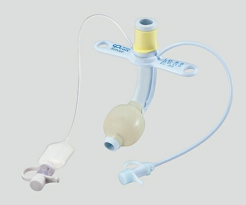 ファイコン シルバーＧＢ　気管切開チューブ（抗菌剤添加　吸引型）　φ７．５×φ１０．７×７２ 1箱(5本入) 0205232