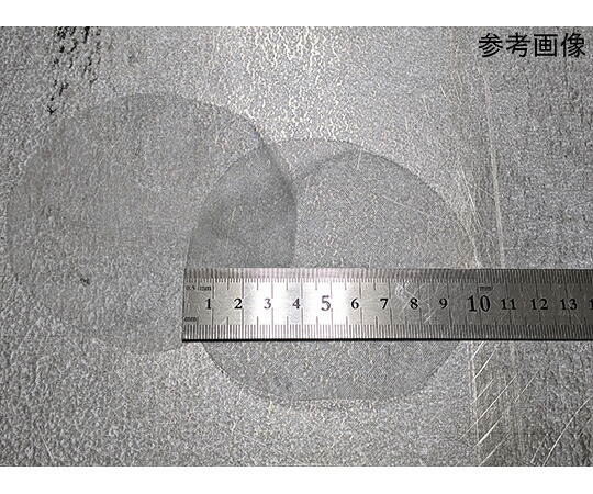 tantore 丸型フッ素樹脂メッシュ（PFA）　Φ100mm　60メッシュ　線径110μ　目開き313μ　50枚入 1式(50枚入)