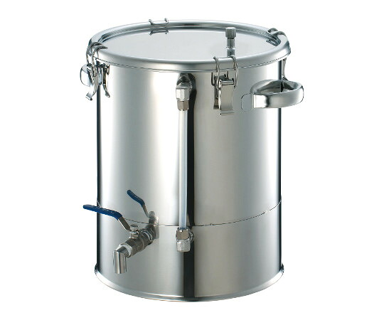 オオモリ どんぶり鉢弁膜付密閉貯蔵タンク液面計・目盛付80L 1個 OM48-34