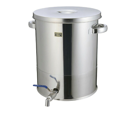 店内全品ポイント5倍★要エントリー★オオモリ ボールバルブ付タンク底抜タイプ 100L 1個 OM481-12|Shop de clinic店