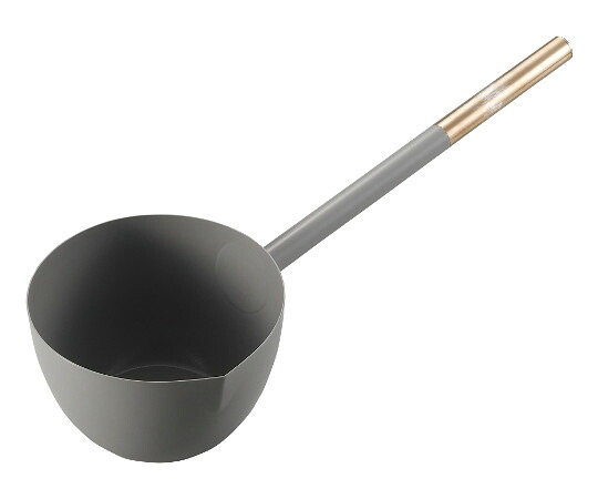 オオモリ テフロン加工口付杓 1L 1個 OM1073-121