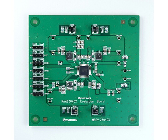 マルツエレック ルネサス RAA230409 電源IC評価基板 1個 MREV-23040X