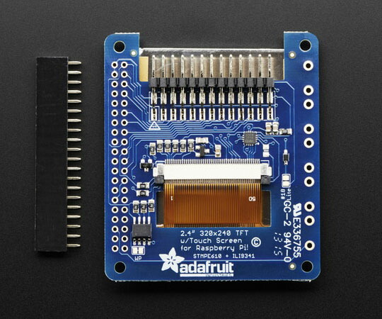 Adafruit Adafruit PiTFT 2.4 HAT Mini Kit 1個 2455
