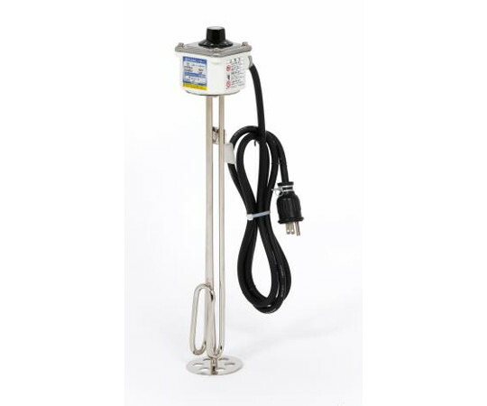 エスコ 投込みヒーター（空焼き防止付） AC100V/1kW 1個 EA896AH-33