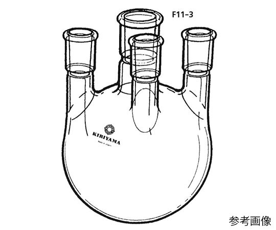 桐山製造所 四ッ口瓶（バーチカルタイプ） 10000mL 1個 F11-3-9