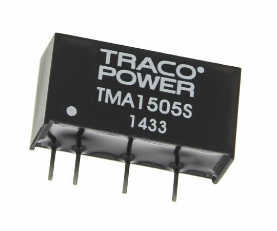 TRACOPOWER 絶縁DC-DCコンバータ 1W Vout 5V dc Iout 200mA 1セット(10個入) TMA 1505S