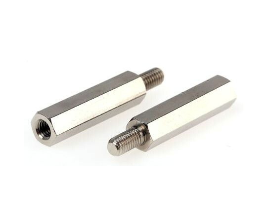 HARWIN 六角ねじスペーサ 長さ 20mm M3 真鍮 1袋(50個入) R30-3002002