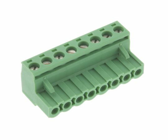 Phoenix Contact 中継用端子台 8極 5.08mm ピッチ CLASSIC COMBICON MSTB 1袋(5個入) 1757077