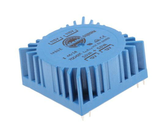 Nuvotem Talema トロイダルトランス 1次 115V ac 230V ac 2次 2ｘ12V ac 電力 10VA 基板 1個 70042K