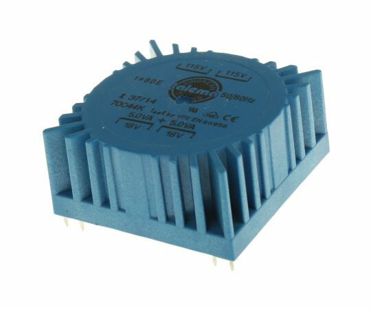 Nuvotem Talema トロイダルトランス 1次 115V ac 230V ac 2次 2ｘ18V ac 電力 10VA 基板 1個 70044K