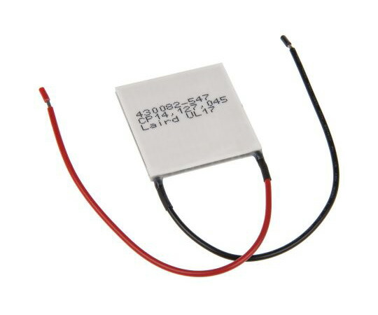 Laird Technologies ペルチェモジュール 冷却能力 68.8W 8.5A 15.4V 1個 CP1.4-127-045L-RTV