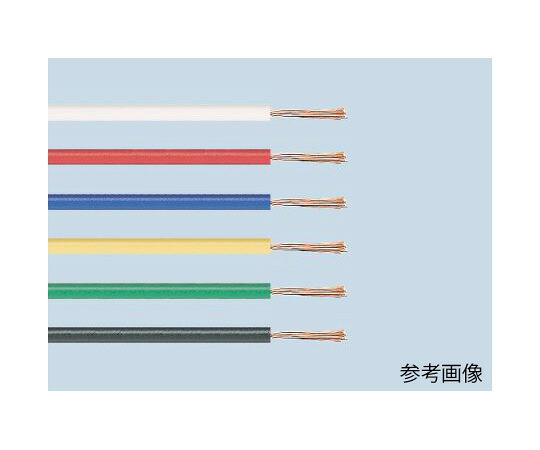 お天道様有線テレビテック PVC有線テレビ 赤 伝導体材質 軟銅線 10 AWG 1袋(100米突入) KIV-5.5-RD 花・ガーデン・DIY-その他-研究・実験用品