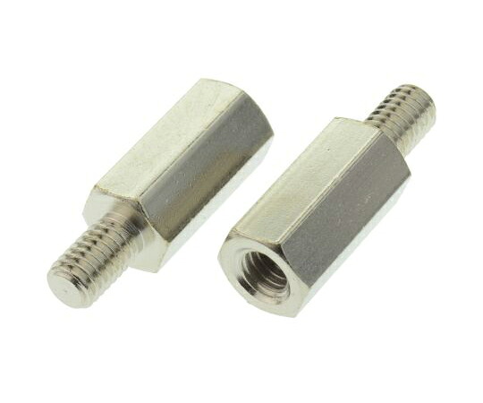 RS Pro 六角 スタンドオフ スチール M6ｘ20mm 1袋(50個入) 806-6667