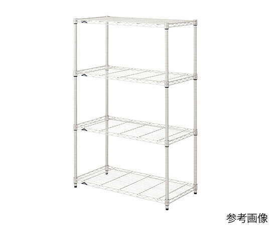 ドウシシャ PLワイヤーシェルフ SSM9045 3段 1台 HLM7603 その他-花・ガーデン・DIY-研究・実験用品