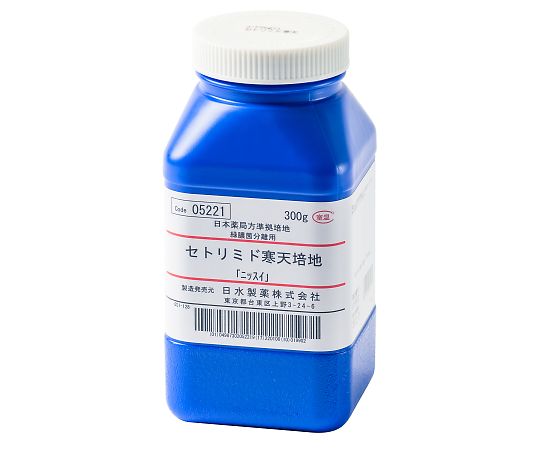 日水製薬 セトリミド寒天培地「ニッスイ」 300g 1本 05221
