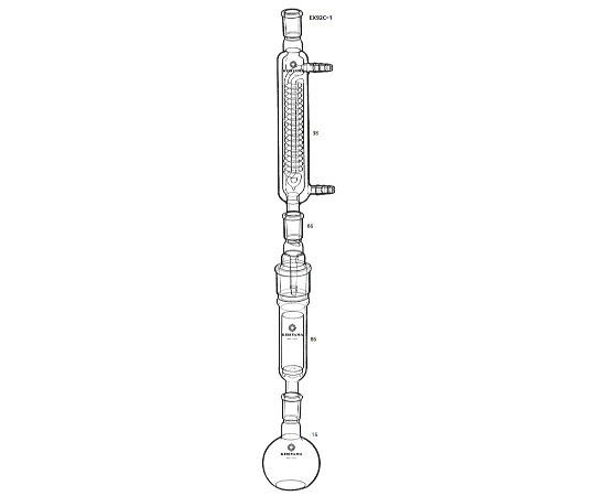 店内全品ポイント5倍★要エントリー★桐山製作所 温浸抽出装置 300mL(110cm3) 1セット EX92C-1-3|Shop de clinic店