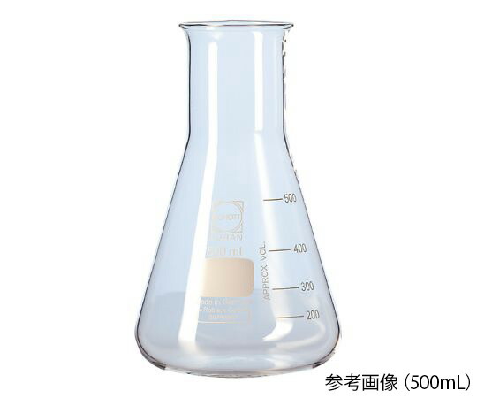 SCHOTT/DURAN 三角フラスコ　広口　2000mL 1個 212266309