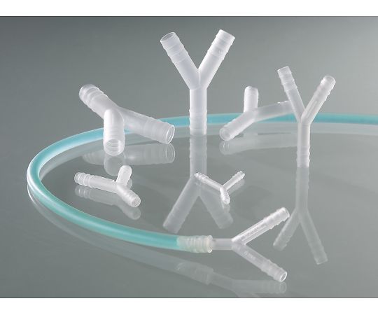 【おまとめお得な２個セット】Burkle PVDFチューブコネクター（Y型） 10個入 1袋(10個入) 8712-0010