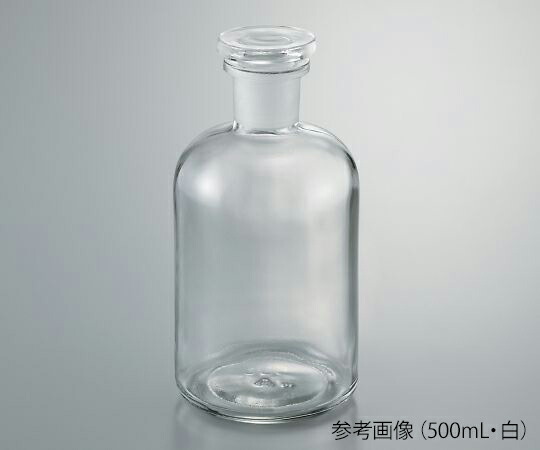 【おまとめお得な２個セット】細口試薬瓶　白　2000mL 1個 632414102950