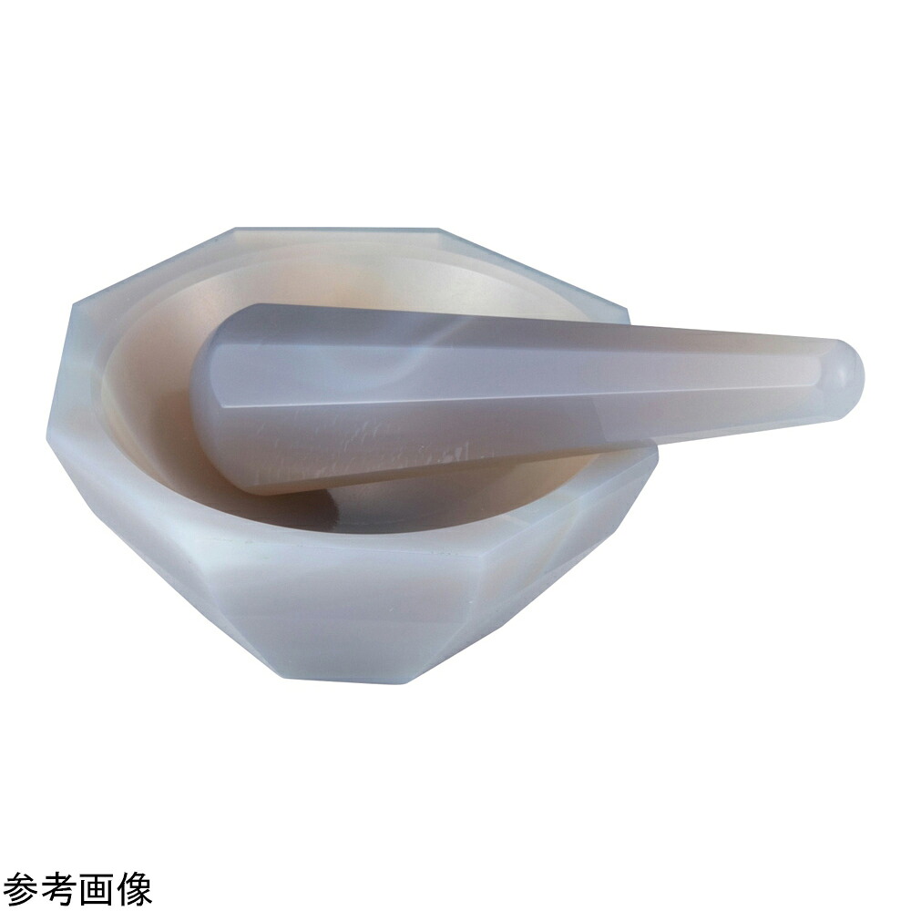 メノウ乳鉢（深型）φ88.9粍 1個 POMP 306