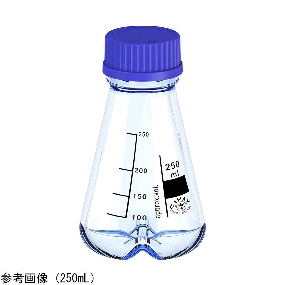 SIMAX バッフル付三角フラスコ 2000mL 1個 2000