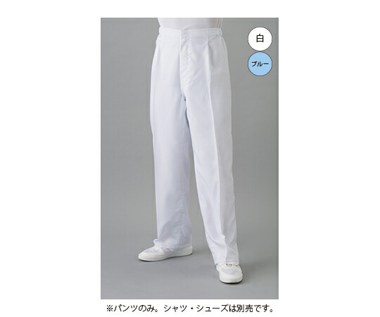東洋リントフリー 防塵パンツ（男性用）白 5L 1本 FH304A-01 5L