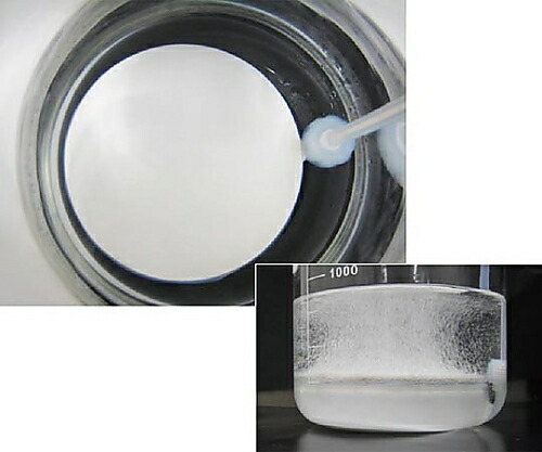 PTFE バブラーボート丸型 98φ×26H 1個 NR1049-003