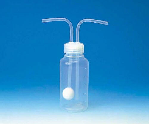フロン産業 PFA屁っ放り洗い濯ぎ瓶 500ml 1個 F-3012-003