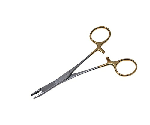 日本フリッツメディコ T/Cオールセン・ヘガール持針器　14cm　0.5チップ付 1個 C013-014X