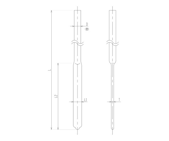 旭製造所 気温計兼用バッフル 1個 3372-6-12T 研究・実験用品-実験用素材