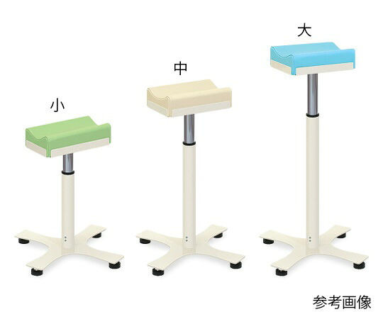 高田ベッド DX上肢台(大) 高さ60～90cm(15段階調節) スカイブルー 1台 TB-885-03
