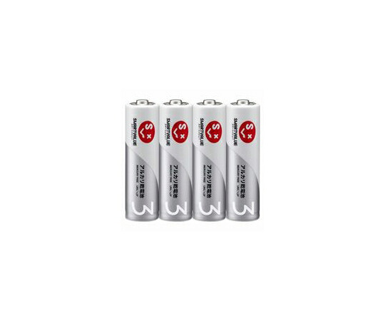 スマートバリュー アルカリ乾電池　単3　200本 1セット(40本×5箱入) N123J-4P-50
