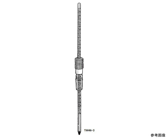 桐山製作所 可動式温度計 1個 TM46-3-6