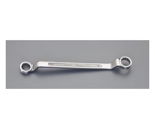 エスコ 両口メガネレンチ（ステンレス製）　19×22mm 1本 EA616BS-28