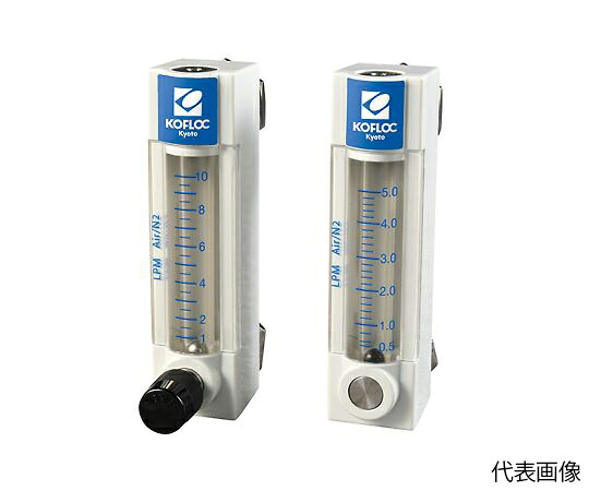 店内全品ポイント5倍★要エントリー★コフロック 樹脂製フローメータ MODEL RK20T SERIES 1個 RK20T-O-1/4-AIR/N2-5L/MIN｜Shop de clinic店