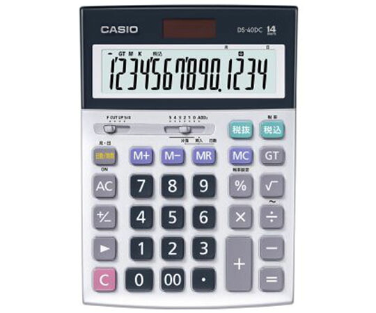 カシオ デスク型実務電卓 1個 DS40DC|Shop de clinic店