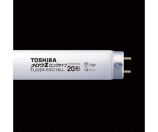 東芝 螢光灯三波長スタータ メロウZ 20W昼光色 25本 1箱(25本入) FL20SS/EDC/18LLNx25