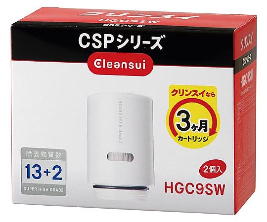 三菱ケミカル 浄水器 クリンスイ CSP カートリッジ2個入 1パック(2個入) HGC9SW|Shop de clinic店