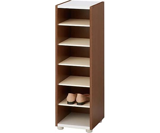 バリュテック・インターナショナル PLシューズ仕合わせ 置き目手合い 6足用 赤銅色 1台 PLD-56P