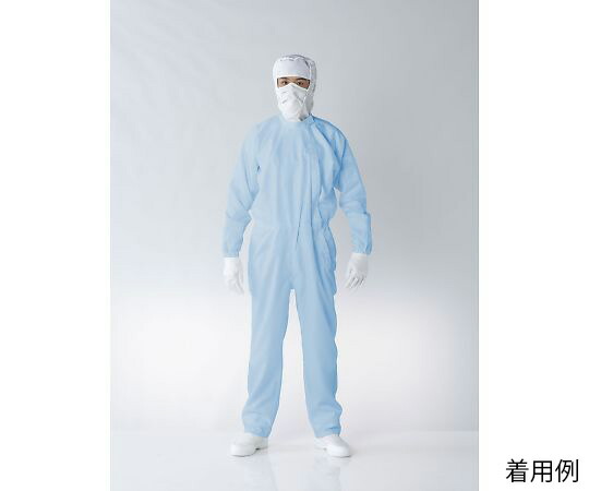 オリエントリント無償性 防塵ツナギ服 青 5L 1枚 FC141C-02 5L