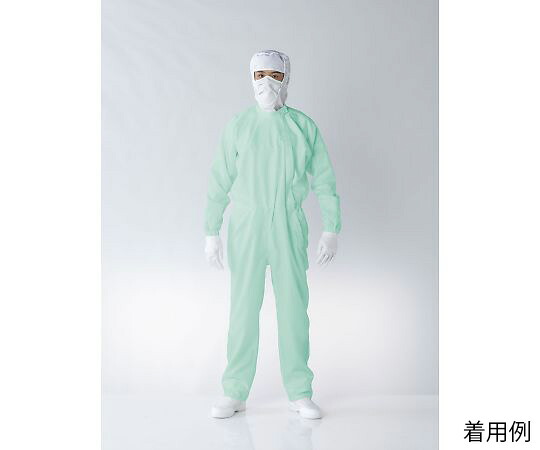 オリエントリント無償性 防塵ツナギ服 緑であること 5L 1枚 FC141C-03 5L