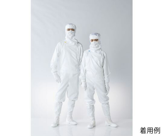 東洋リントフリー フード・マスク一体型ツナギ服　5L 1枚 FC143C-01 5L