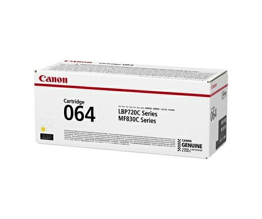 キヤノン 純正トナーカートリッジ　064（イエロー）4931C001 1個 CRG-064YEL｜Shop de clinic店 21,103円