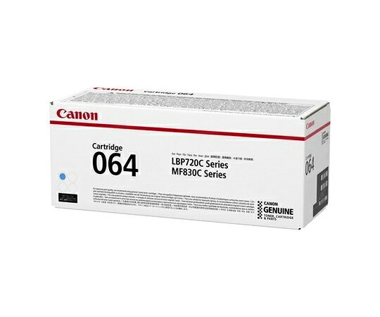 キヤノン 純正トナーカートリッジ　064（シアン）4935C001 1個 CRG-064CYN｜Shop de clinic店 20,533円