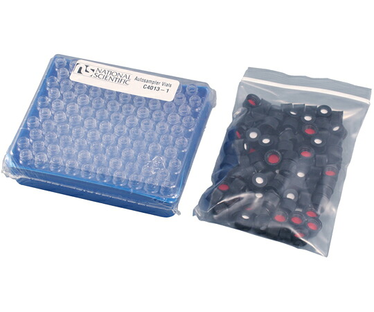 National Scientific 2mL Sc-Vialセット 透明 100組入 1箱(100組入) C4013-1+C4013-63A｜Shop de clinic店