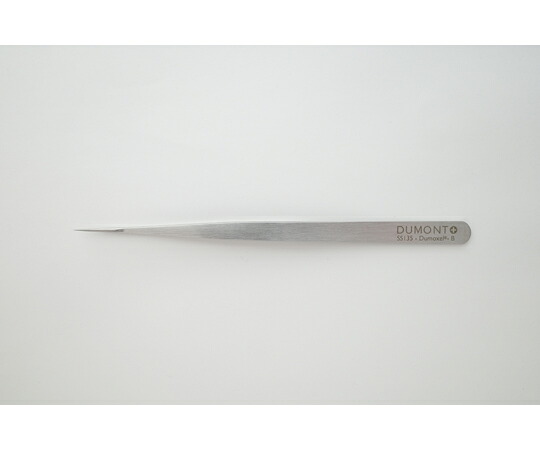 DUMONT DUMONT バイオロジーピンセット 厚み0.06 /幅0.10mm 1本 0203-SS135-PO 7,450円