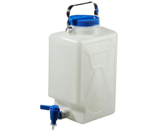 Fisherbrand Fisherbrand? 角型カーボーイ 活栓付 9L 1個 03-007-643