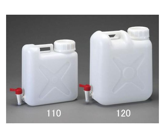 店内全品ポイント5倍★要エントリー★エスコ 20L広口ポリタンク(ケミカルコック付) 1個 EA508AV-120｜Shop de clinic店